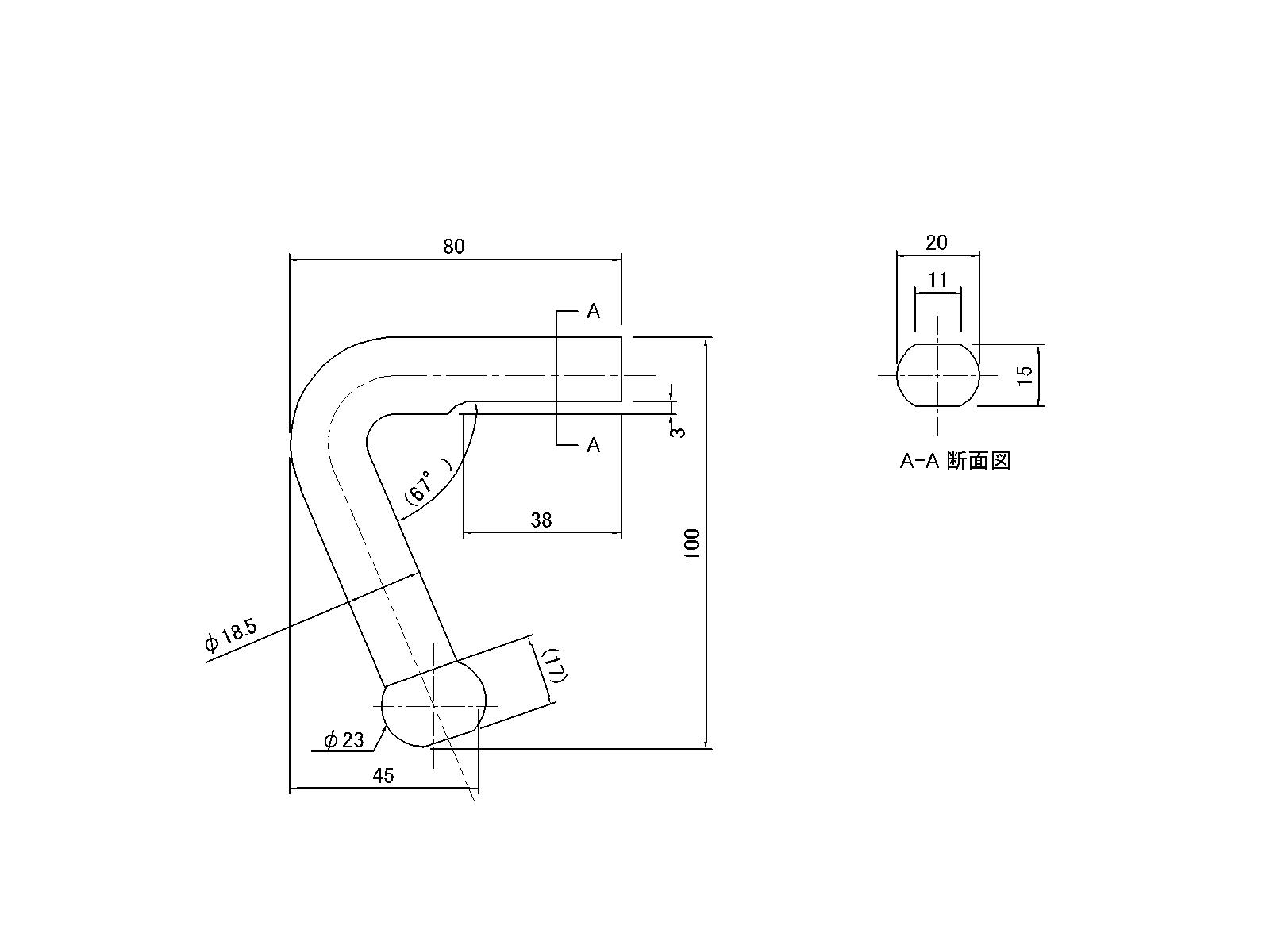 ダンプフック 18.5mm