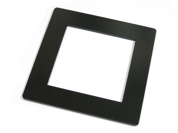 Stunsion guide upper plate for 100 × 100 mm for wood transportation
