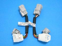 Koito Connector Conversion Harness Hino Large / Medium (2017.5 ~), Isuzu Medium (2021.6 ~) LEDRCL-HH17