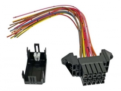 Mini flat fuse holder 10 poles FZH-010
