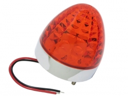 LEDクリスタルSマーカー 24V 橙／橙 防水型