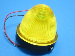 LEDアクリルマーカー 輝ら 24V 黄 (黒ベース) SM-10A