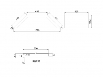 方形护舷4t FW55型，可增加吨数