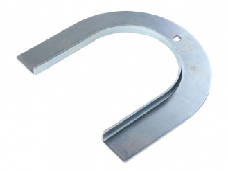 ロープ通し アングル プレス製 三価メッキ