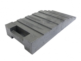 杰克板（碰撞台）Hipra制造H = 80毫米