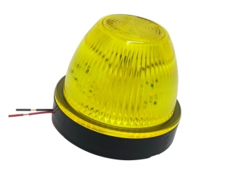 LEDアクリルマーカー 輝らパート2 24V 黄 (黒ベース)