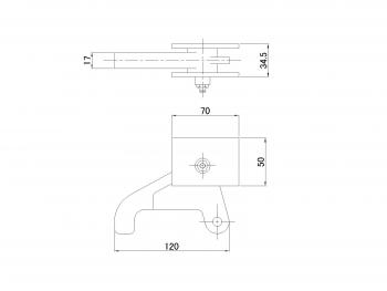 Dump lower hook 4t R