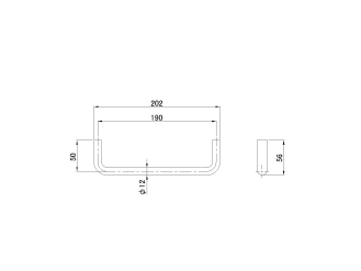 コンテナ用梯子 φ12