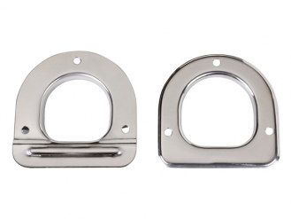 Stainless rope through small hole for 2t