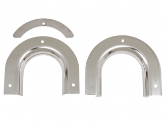 ステンレスロープ通し枠 アルミブロック段無用(カット無) 電解研磨 スペーサー付