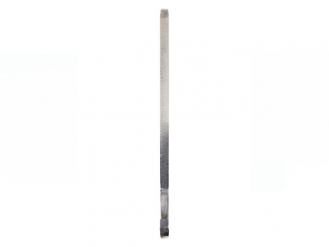 Stainless steel block bracket 8 x 65 flat R