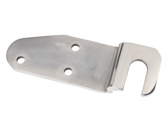 ステンレスブロック用受金 8×65曲 25mm段 L