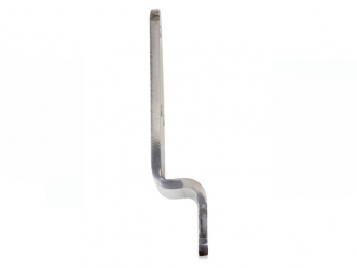 Stainless steel block receiver 8 x 65 songs 35 mm stage L
