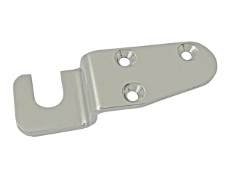 接收不锈钢块 6 x 50 歌曲 25 毫米台阶带埋头孔 R