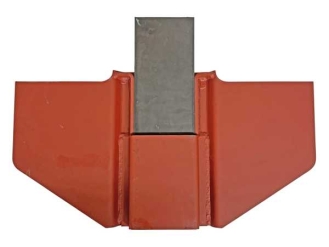 アオリ中間柱 差込柱材(19t×100×350mm)