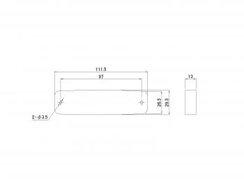 ポラーグ LED車高灯用ブラケット S21345