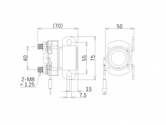 Mitsuba magnetic relay MS3-142 24V