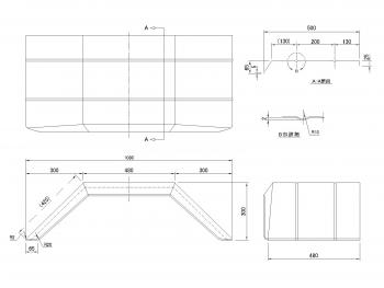 不銹鋼角式擋泥板4噸轉儲