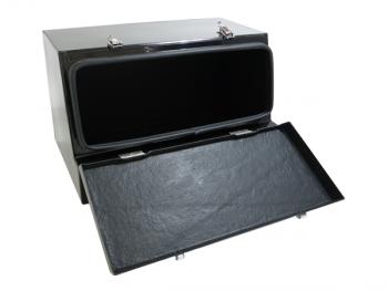FRP工具箱 750×450×450mm 黒 C型 新型