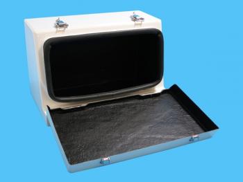 FRP工具箱 750×290×320mm 白 新型