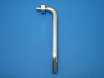 Latch handle 16mm short-R