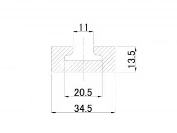 航空公司軌AR-HA重量為L =3200毫米