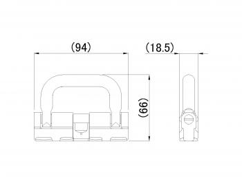 端子接頭QS Quattro的雙頭空氣線中軌配件