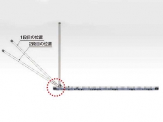 AJ Skater flat type AJSFT-1100-TT lever