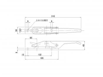 不锈钢按金虾AB死