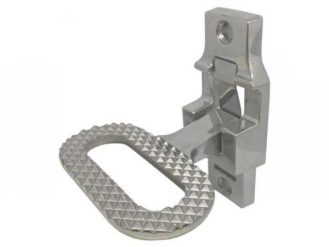 Stainless steel wide folding step