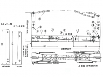 户田型棒 T-45 型