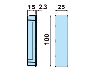 JB アルミサイドバンパー エンドキャップ 100H用