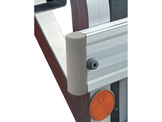 JB アルミサイドバンパー ショートコーナー 100H用