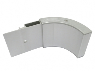JB铝制侧保险杠护角100H（铝挤压）