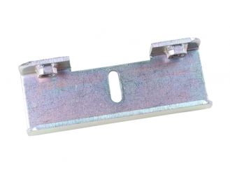 ルーフデッキ止金具 O型(ボルト無) 三価メッキ