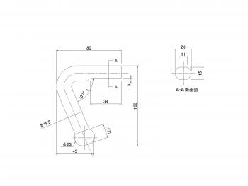 ダンプフック 18.5mm