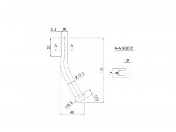 ロープフック レンジャー型 12.5mm