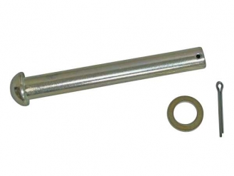 Tilt Hinge Pin Round Head 16×127mm Plated