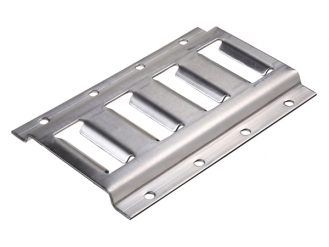 ステンレスラッシングレール L=200mm(穴付) SUS304 門口用