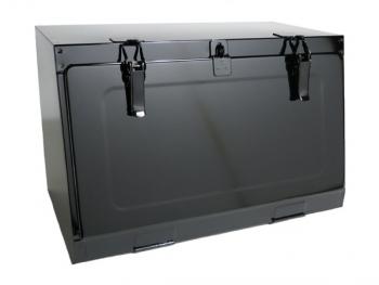 鉄製工具箱 500×290×320mm 黒塗装