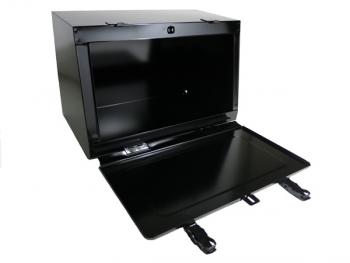 鉄製工具箱 500×290×320mm 黒塗装