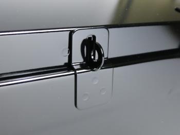 鉄製工具箱 750×290×320mm 黒塗装