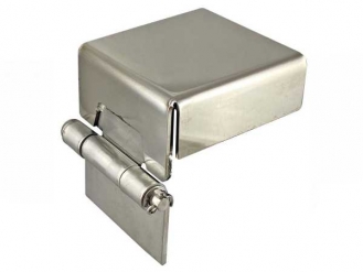 ステンレス アウトリガーベース(敷板)格納BOX Bタイプ用ストッパー SUS304 #400