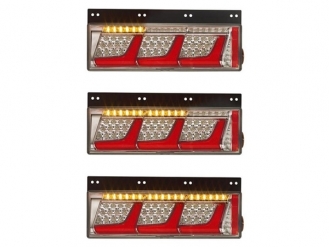 小糸 オールLEDリアコンビネーションランプ シーケンシャル 3連レッドVer. R側 LEDRCL-24RS21