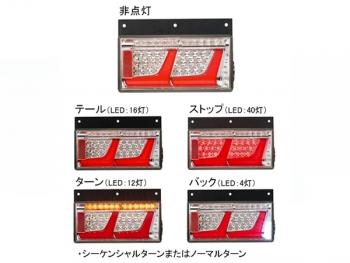小糸 オールLEDリアコンビネーションランプ 2連レッドVer. R側