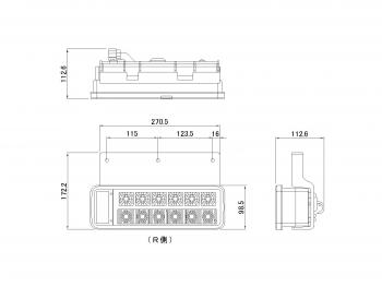 小糸小的LED组合灯精灵R侧LEDRCL-24RK
