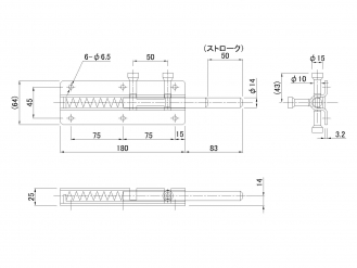 Oversized lock body Trivalent plating