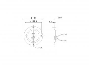 鋁合金輪開關1燈