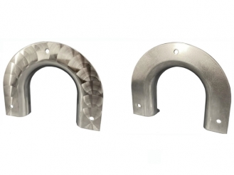 ウロコ 馬蹄型ロープ通し枠 ブロック段無用 t38用 表ウロコ／裏バイブレーション