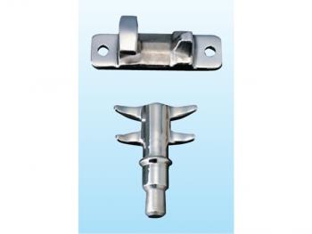 Stainless steel hammer lock B set 2 pcs for φ 34 (no pipe)